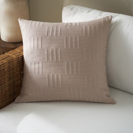 Μαξιλαροθήκη Διακόσμησης Gofis Home Calyra Warm Beige 20-05-654/21 50x50
