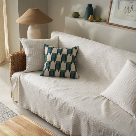 Ριχτάρι Διθέσιου Gofis Home Calyra Natural Beige 20-07-654-2/06 180x250