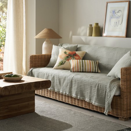 Ριχτάρι Τριθέσιου Gofis Home Calyra Smoke Green 20-07-654-3/07 180x300
