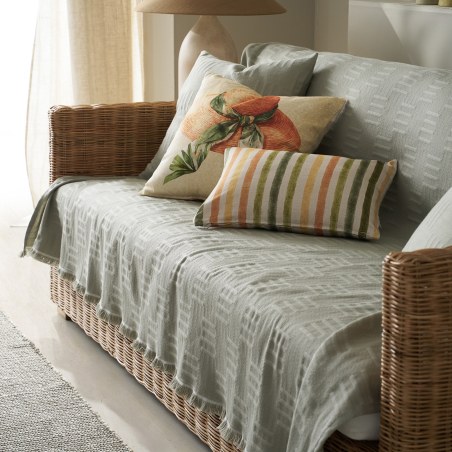 Ριχτάρι Τριθέσιου Gofis Home Calyra Smoke Green 20-07-654-3/07 180x300