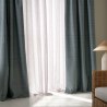 Κουρτίνα με σιρίτι Gofis Home Teyana Jade Green 20-04-656/07 130x270