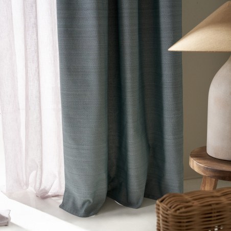 Κουρτίνα με σιρίτι Gofis Home Teyana Jade Green 20-04-656/07 130x270
