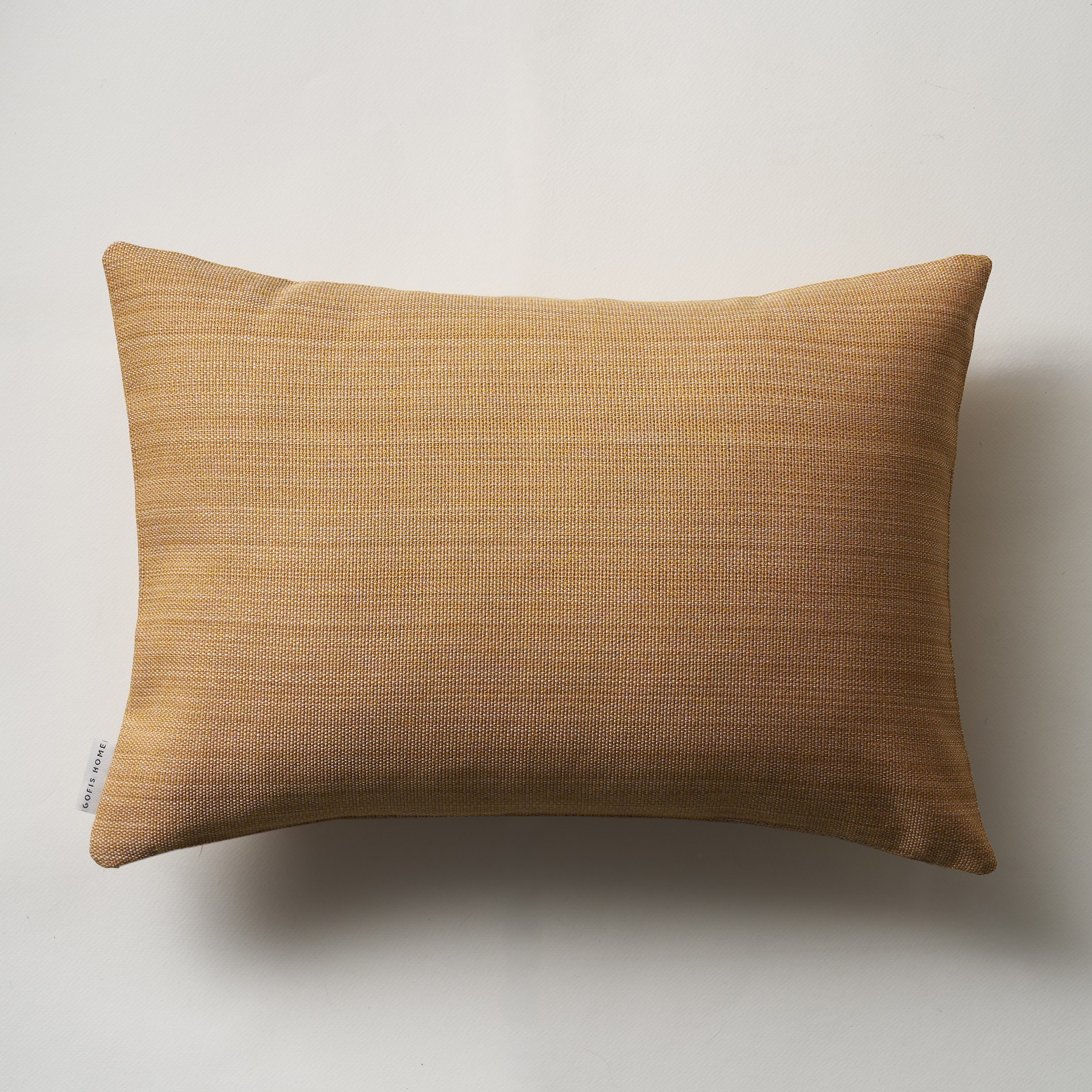 Μαξιλαροθήκη Διακόσμησης Gofis Home Teyana Mustard Yellow 20-05-656-2/04 30x45