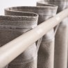 Κουρτίνα με σιρίτι Gofis Home Teyana Jean Blue 20-04-656/01 130x270