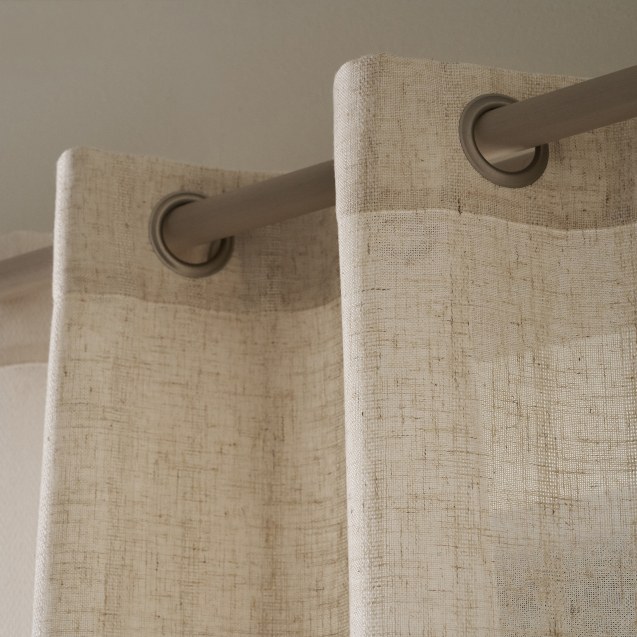 Κουρτίνα με Τρουκς Gofis Home Nysera Linen...