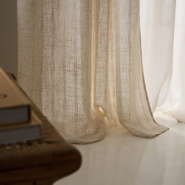 Κουρτίνα με σιρίτι Gofis Home Nysera Linen...