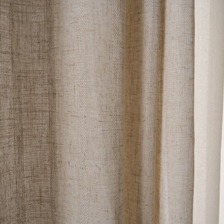 Κουρτίνα με σιρίτι Gofis Home Nysera Linen 20-04-705-2/06 140x295