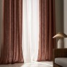 Κουρτίνα με Τρουκς Gofis Home Nysera Rust 20-04-705/13 140x280