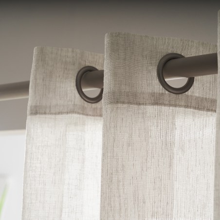 Κουρτίνα με Τρουκς Gofis Home Combe Cloud Grey 20-04-502-3/01 200x280