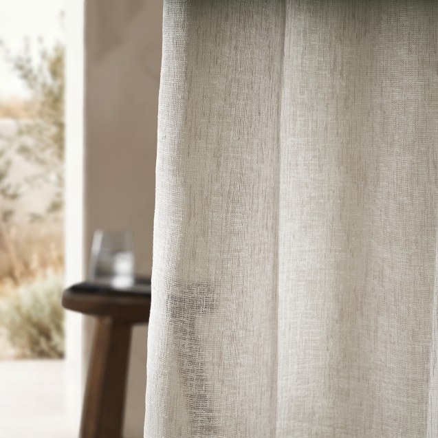Κουρτίνα με σιρίτι Gofis Home Combe Cloud Grey...