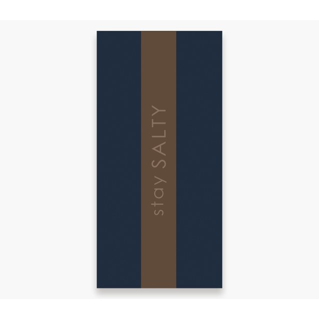 Πετσέτα Θαλάσσης Nef-Nef Stay Salty Blue/Brown...