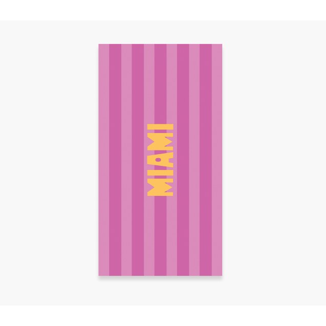 Πετσέτα Θαλάσσης Nef-Nef Miami Mauve 80x160