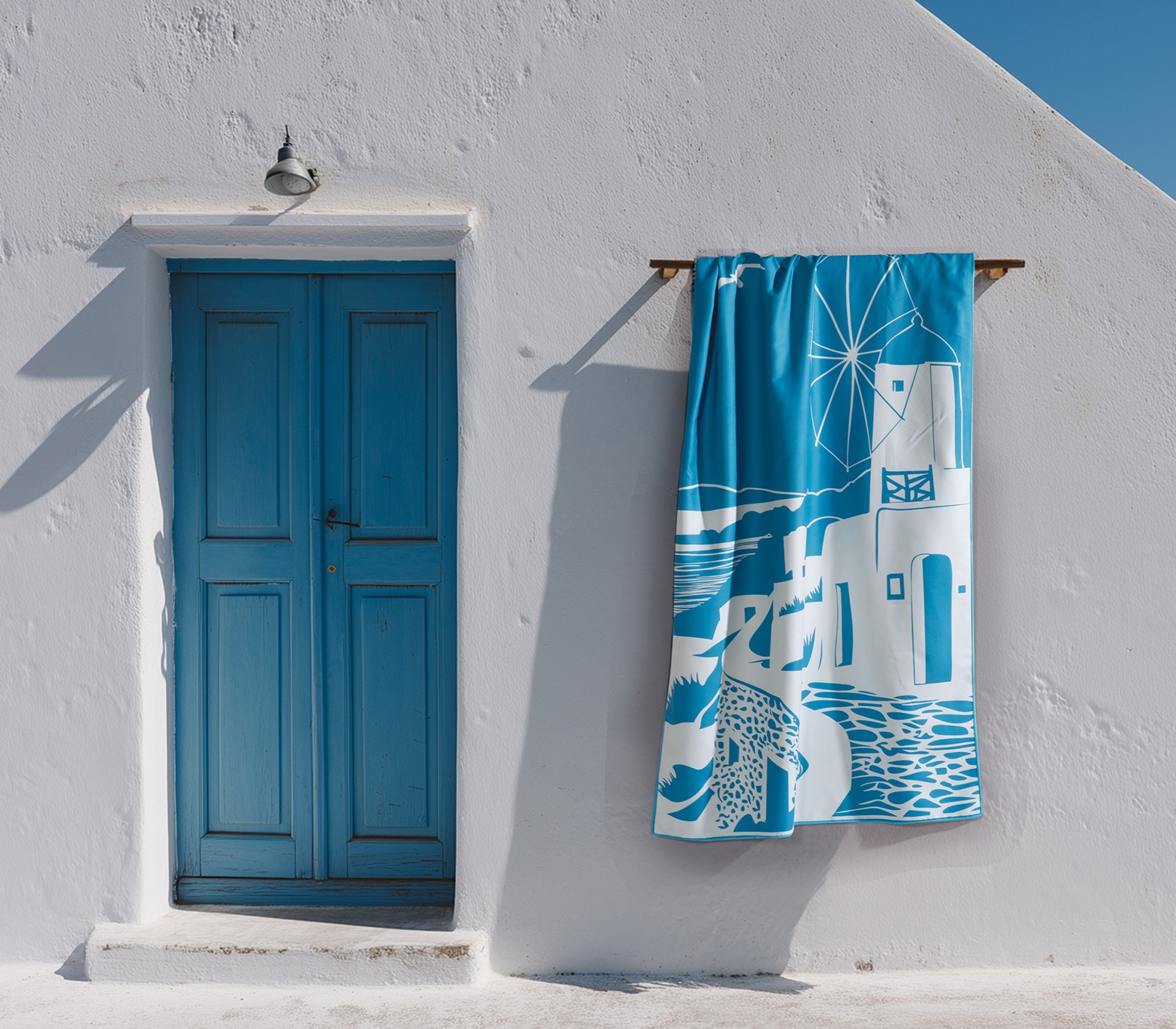 Πετσέτα Θαλάσσης Nef-Nef My Island Blue Blue 80x160