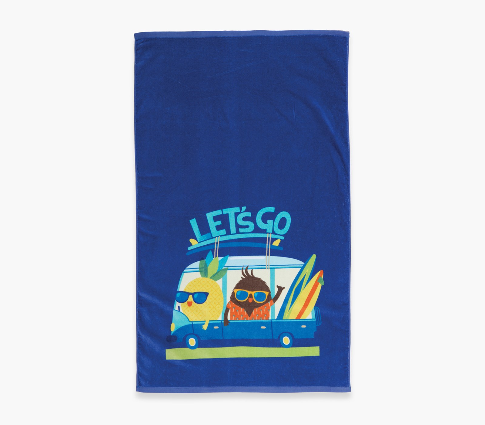 Παιδική Πετσέτα Θαλάσσης Nef-Nef Let'S Go Blue 70x120