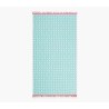 Πετσέτα Θαλάσσης Nef-Nef Option Fringes Aqua 90x170