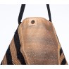 Τσάντα Θαλάσσης Nef-Nef Venia Natural/Black 50x36x35x15