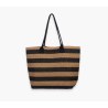 Τσάντα Θαλάσσης Nef-Nef Venia Natural/Black 50x36x35x15