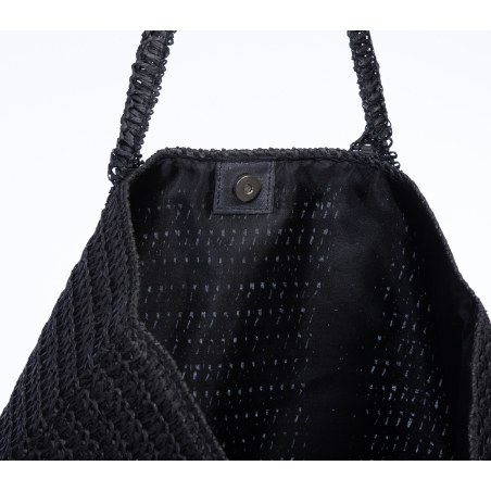 Τσάντα Θαλάσσης Nef-Nef Bella Black 48x34x34x14