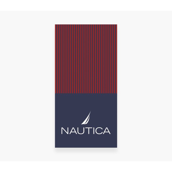 Πετσέτα Θαλάσσης Nef-Nef Nau Express Red/Blue 80x160