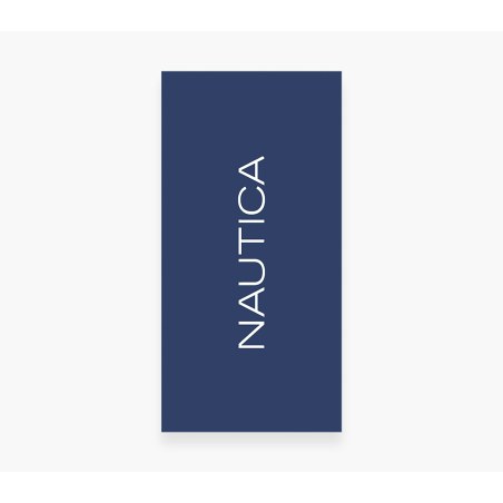Πετσέτα Θαλάσσης Nef-Nef Nau Logo Blue 80x160