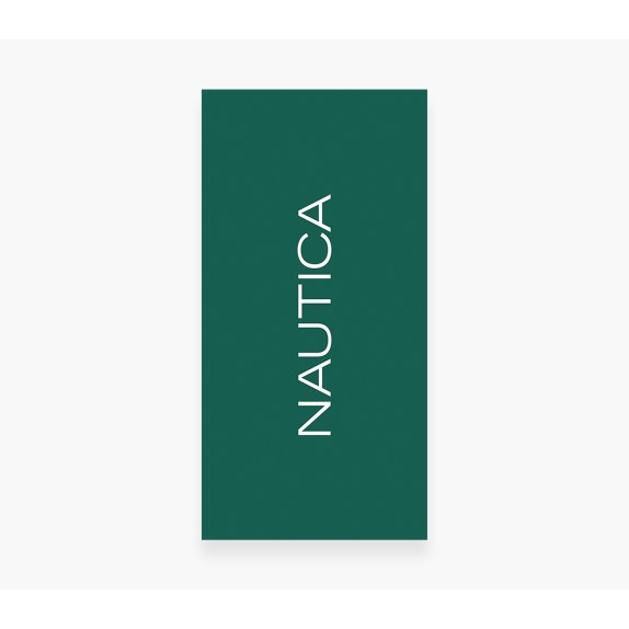 Πετσέτα Θαλάσσης Nef-Nef Nau Logo Black 80x160