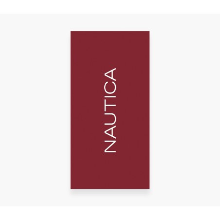 Πετσέτα Θαλάσσης Nef-Nef Nau Logo Black 80x160