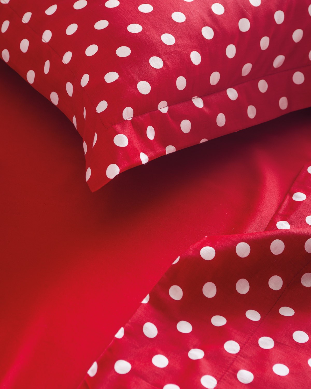 Σετ Σεντόνια Υπέρδιπλα 4 Τεμαχίων Rythmos Coquette Κόκκινο 240x260