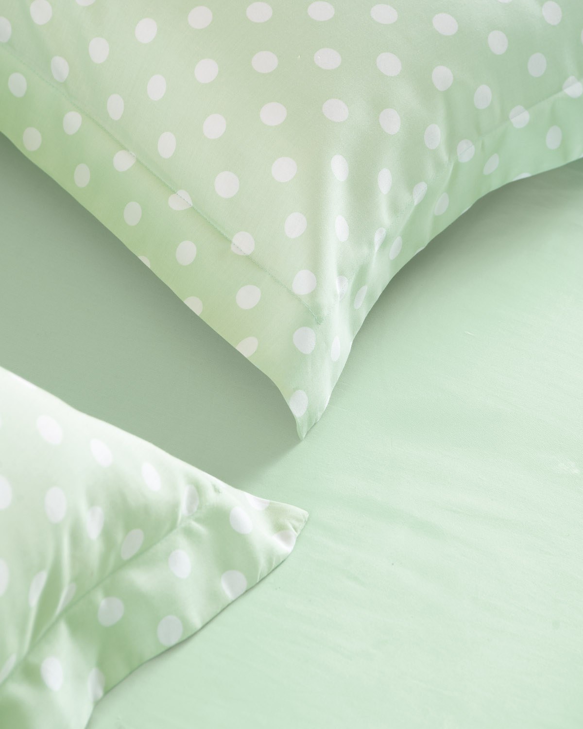 Σετ Σεντόνια Υπέρδιπλα 4 Τεμαχίων Rythmos Coquette Μέντα 240x260