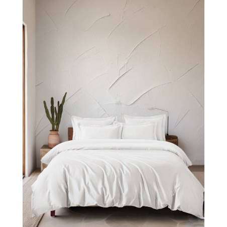 Σετ Σεντόνια Υπέρδιπλα 4 Τεμαχίων Rythmos Glacier Off White 245x270