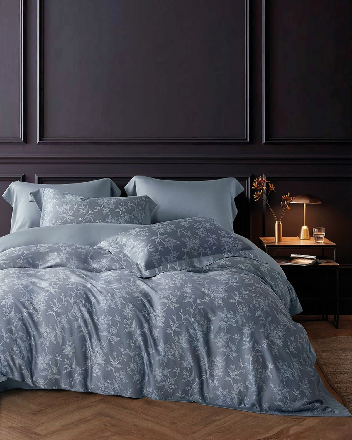 Σετ Παπλωματοθήκη Υπέρδιπλη 3 Τεμαχίων Rythmos Kasmi 240x260