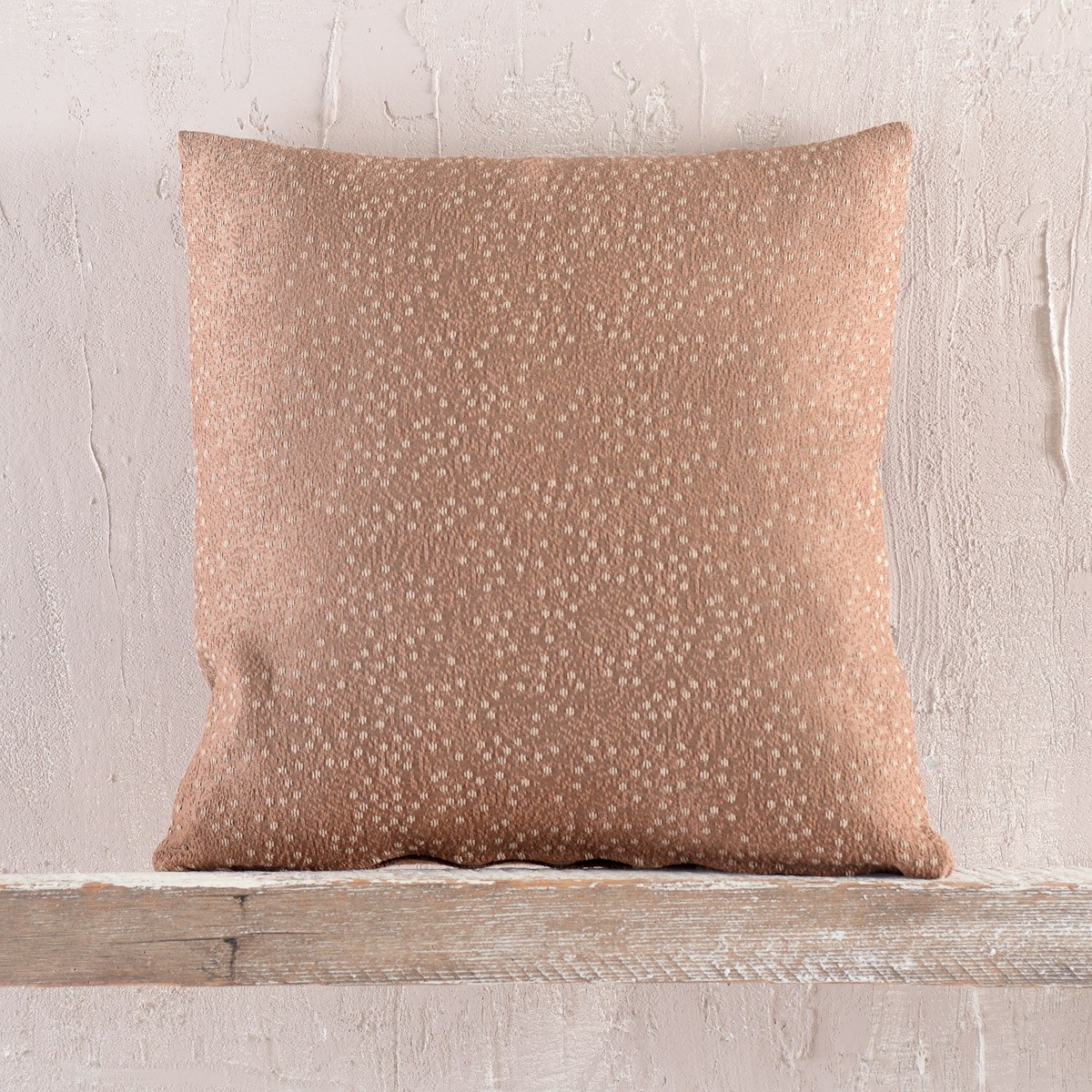 Μαξιλαροθήκη Διακόσμησης Rythmos Pixil Καφέ 40x40