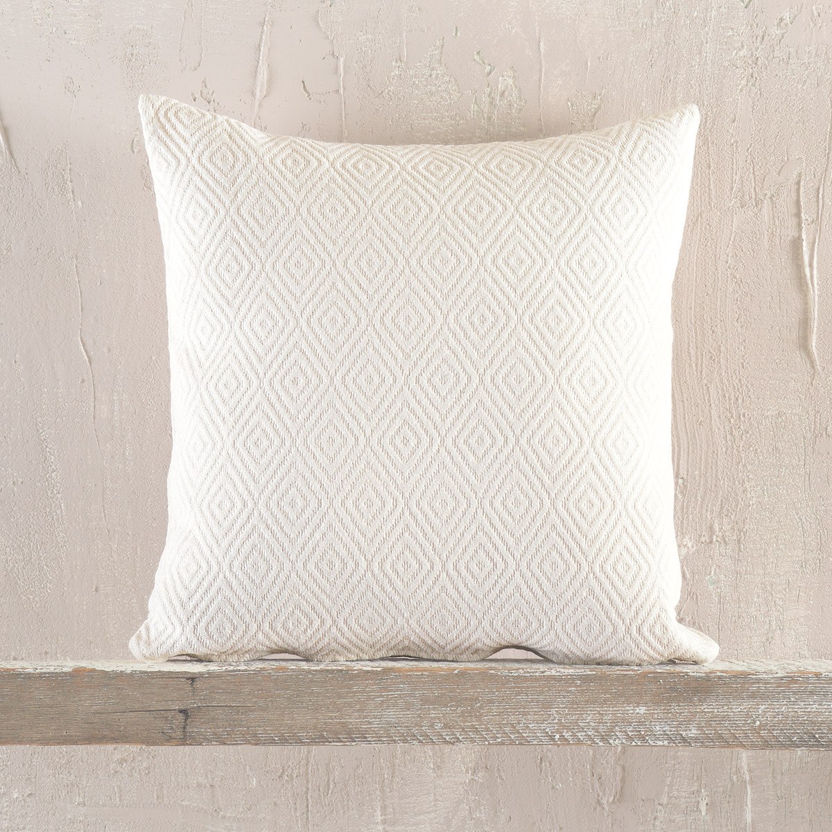 Μαξιλαροθήκη Διακόσμησης Rythmos Elysse Εκρού 40x40