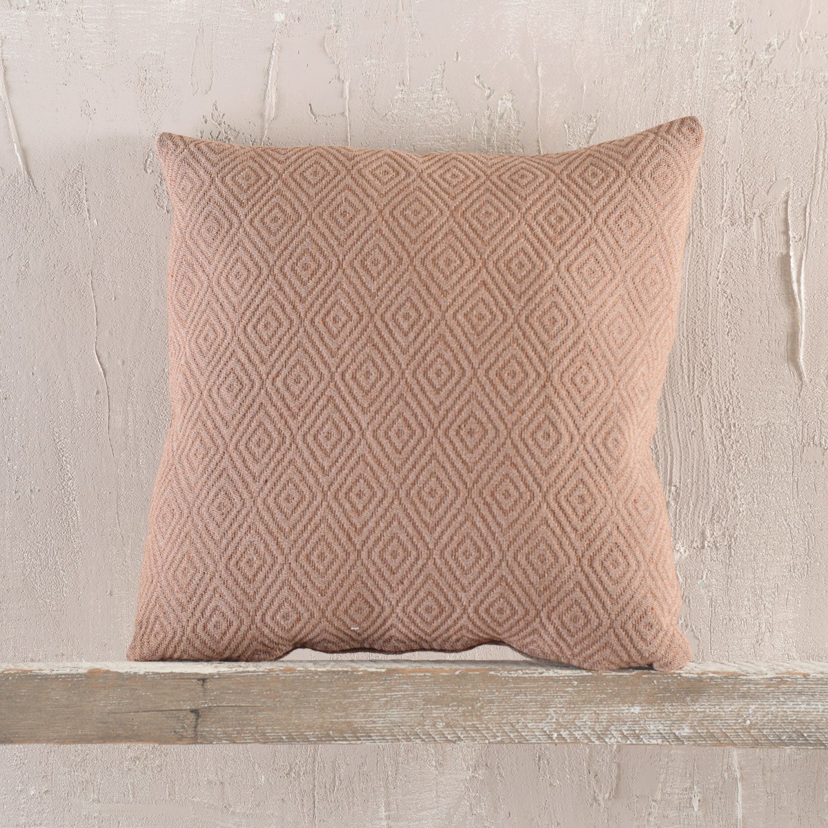 Μαξιλαροθήκη Διακόσμησης Rythmos Elysse Καφέ 40x40