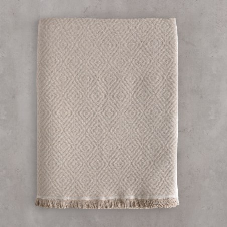 Ριχτάρι Διθέσιου Rythmos Elysse Εκρού 180x240