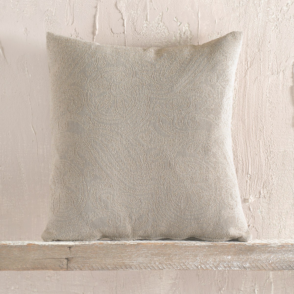 Μαξιλαροθήκη Διακόσμησης Rythmos Ivy Μπεζ 40x40