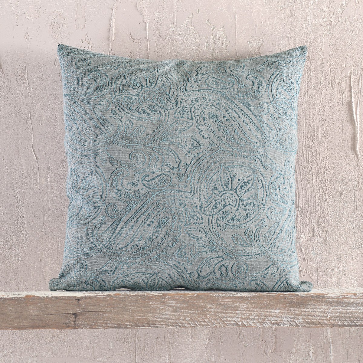 Μαξιλαροθήκη Διακόσμησης Rythmos Ivy Μπλε 40x40