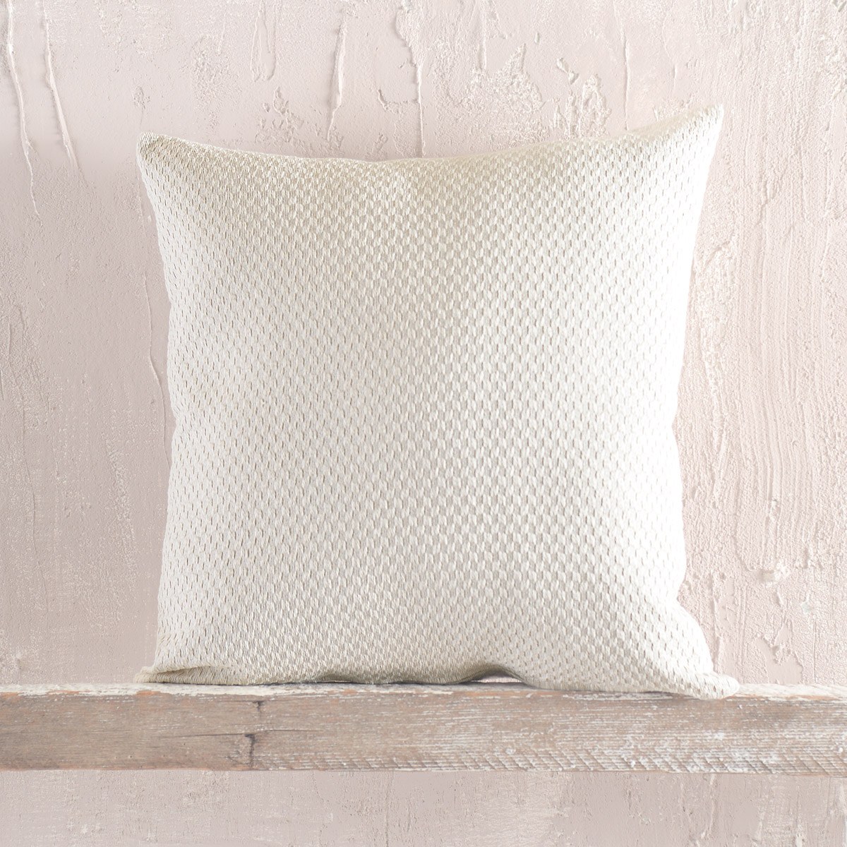 Μαξιλαροθήκη Διακόσμησης Rythmos Rami Εκρού 40x40