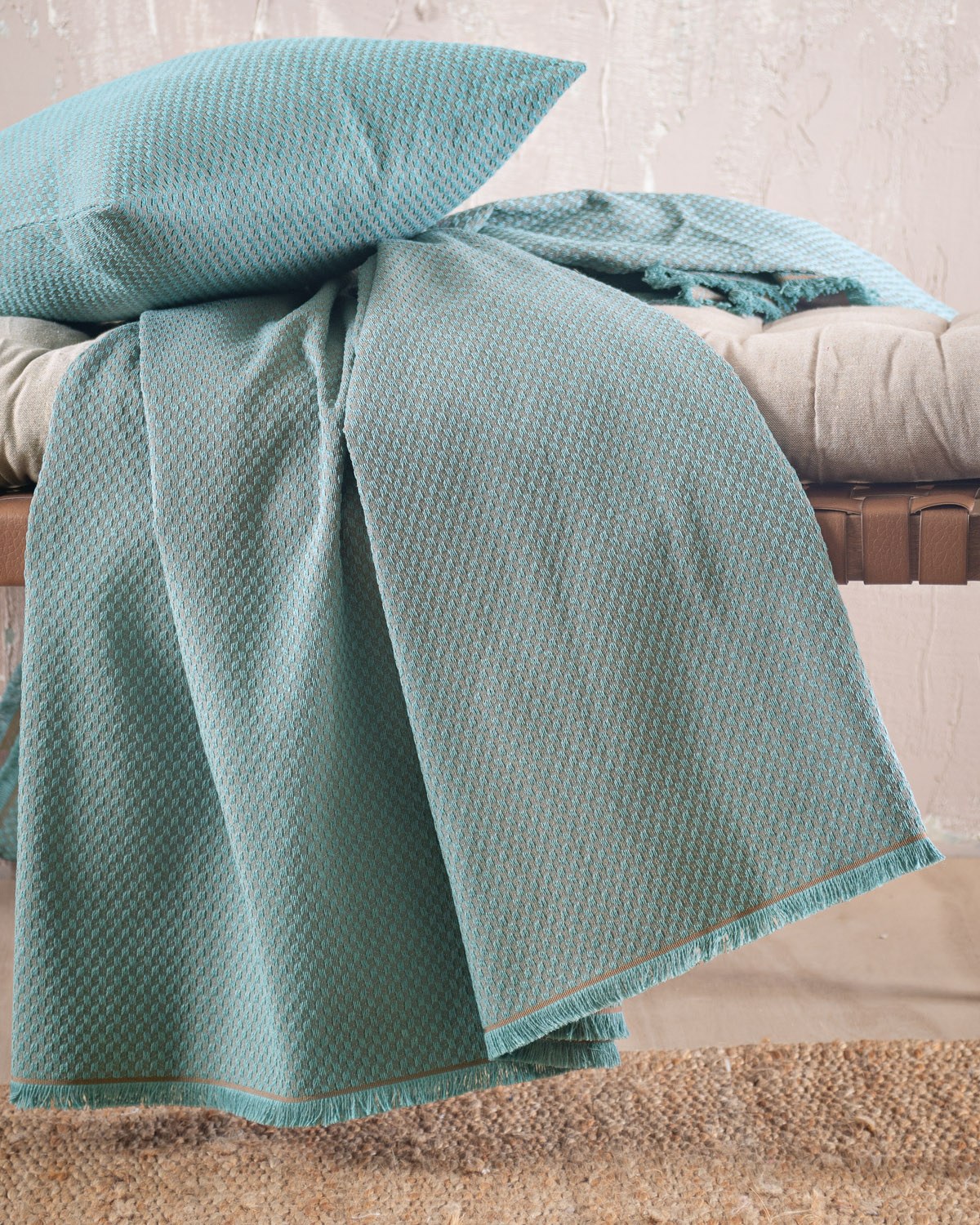 Ριχτάρι Πολυθρόνας Rythmos Rami Μπλε 180x160