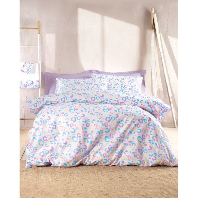 Σετ Σεντόνια Υπέρδιπλα 4 Τεμαχίων Rythmos Candy...