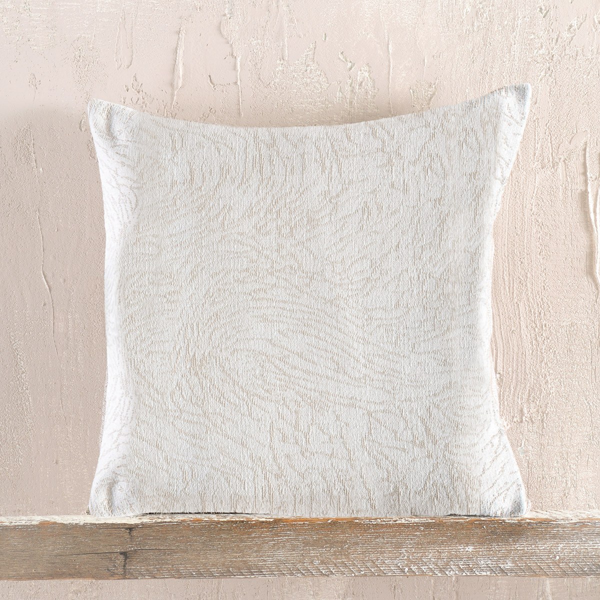 Μαξιλαροθήκη Διακόσμησης Rythmos Terrain Εκρού 40x40