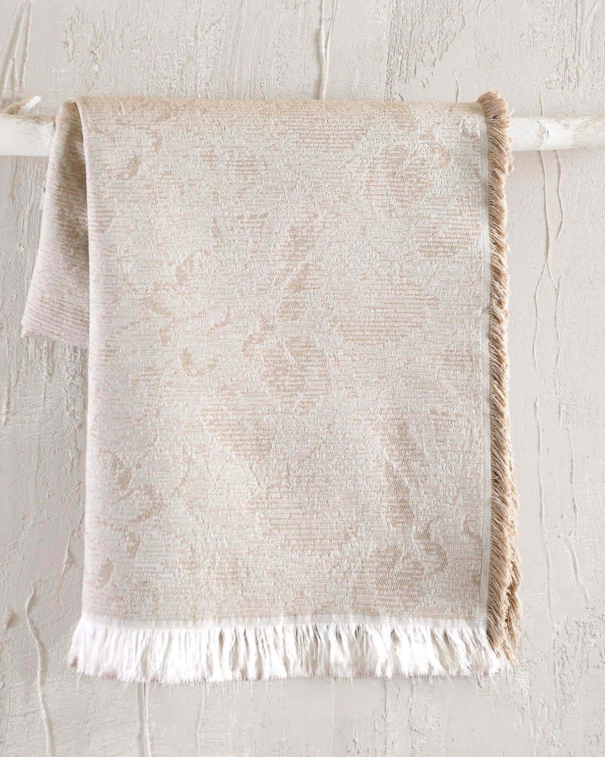 Μαξιλαροθήκη Διακόσμησης Rythmos Peony Μπεζ 40x40