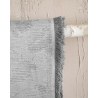 Μαξιλαροθήκη Διακόσμησης Rythmos Peony Γκρι Σκούρο 40x40