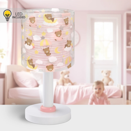 Baby Teddy Pink επιτραπέζιο φωτιστικό (41571S)