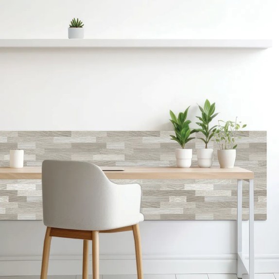 Birch μαλακά πλακάκια προστασίας τοίχων (54739)