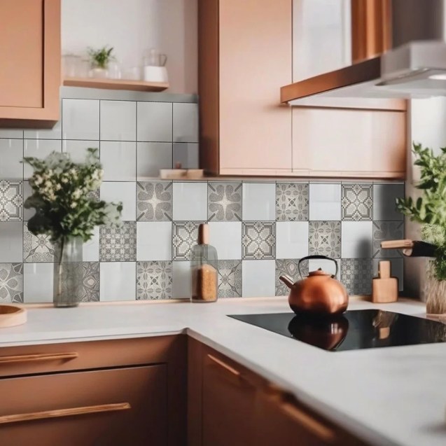 Sand Tiles πλακάκια διακόσμησης κουζίνας &...