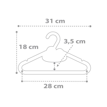 Baby Dreams Gray κρεμάστρες (4010E)