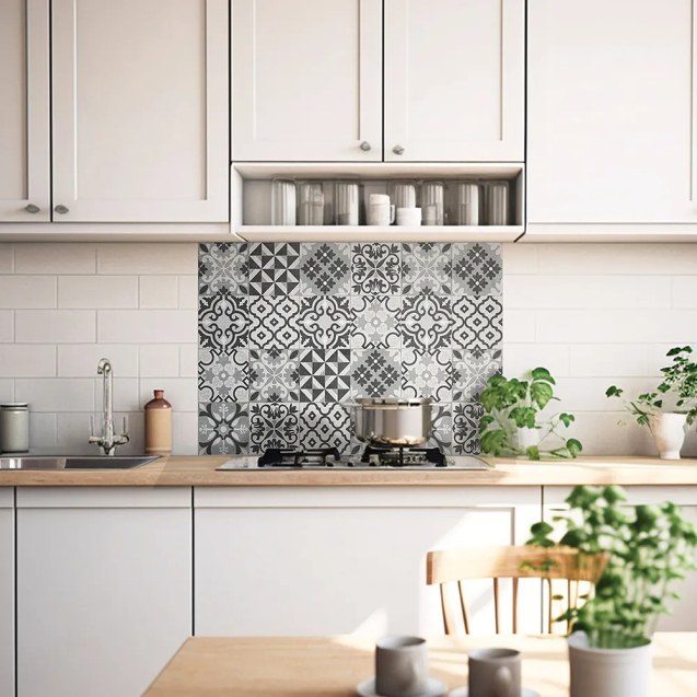 Grey Cementines προστασία τοίχου εστιών...