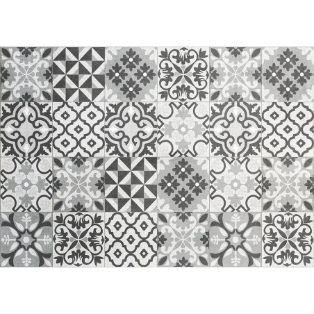 Grey Cementines προστασία τοίχου εστιών κουζίνας (67285)