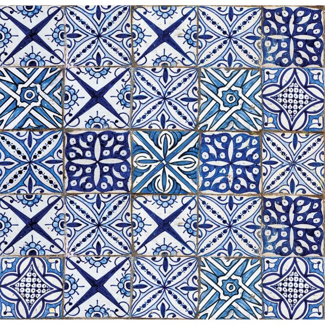 Light Blue Azulejos easy πάνελ προστασίας (87104)