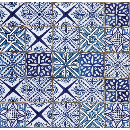 Light Blue Azulejos easy πάνελ προστασίας (87104)